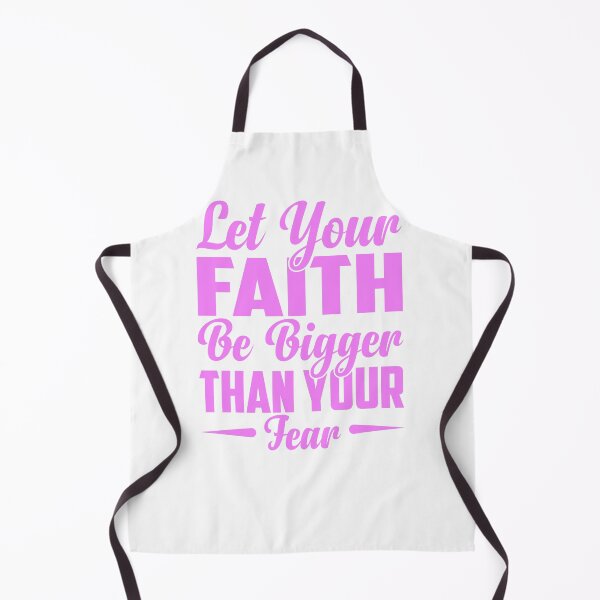 Item preview, Let Your Faith Bigger Than Your Fear Breast Cancer Awareness designed and sold by roboartpixel.