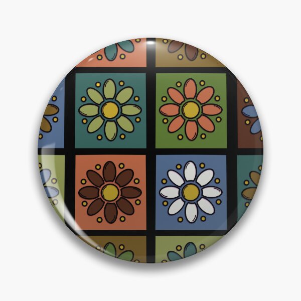 Item preview, floral hippie patchwork designed and sold by groovygreengal.