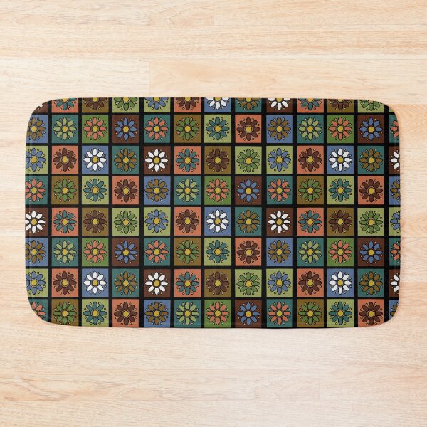 Item preview, floral hippie patchwork designed and sold by groovygreengal.