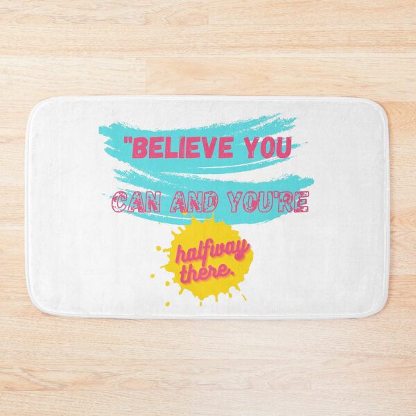 Item preview, Pinky Believe you can and you're halfway there designed and sold by PinkLepord.