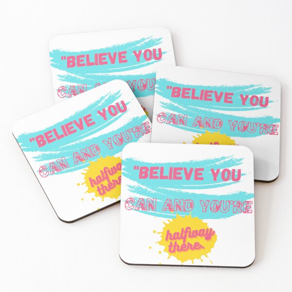 Item preview, Pinky Believe you can and you're halfway there designed and sold by PinkLepord.