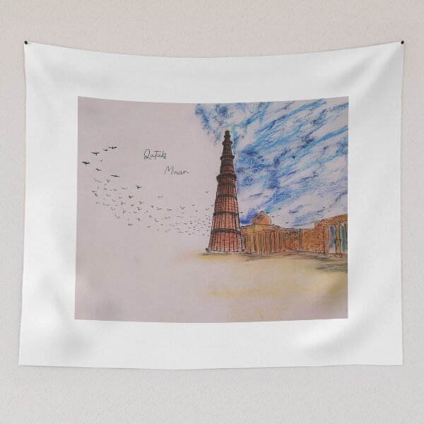 Item preview, Indian Monument  designed and sold by soigneshrishti.