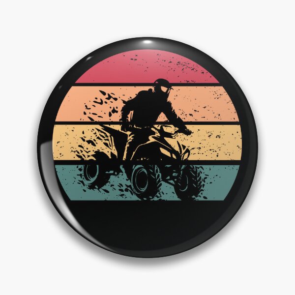 Item preview, Quad 4 Retro Sunset Quad Biker Vintage Gift For ATV Rider Gear designed and sold by DynamicDesign.