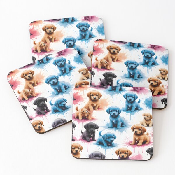 Artikelvorschau, Paint Splash Puppies entworfen und verkauft von WetRatz.