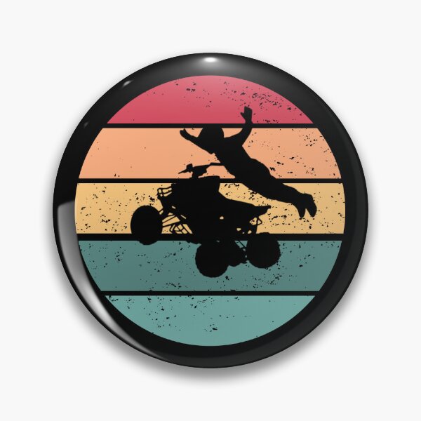 Item preview, Quad 4 Retro Sunset Quad Biker Vintage Gift For ATV Rider Gear designed and sold by DynamicDesign.