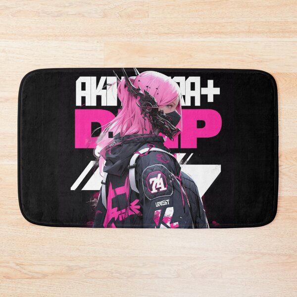 Item preview, K-POP TECH WEAR BLACK AND PINK CYBER SAMURAI ONI GIRL - AKIHABARA DRIP designed and sold by AKIBA DRIP.