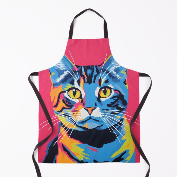 Item preview, american shorthair cat portraits drawing. animal colorful. Animal throw pillow. designed and sold by formform.