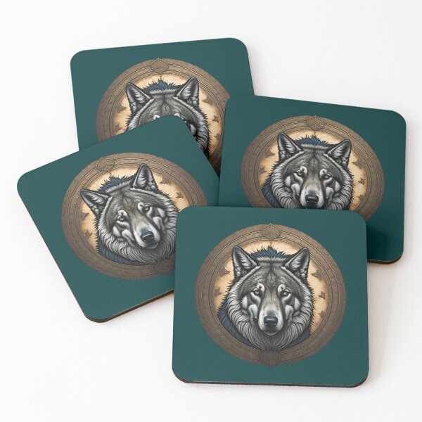 Item preview, WOLF SHIELD - #003333 designed and sold by Marlon Oseguera.