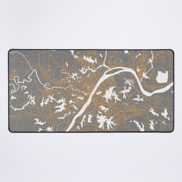 Item preview, Wuhan City Map of Hubei, China - Bauhaus designed and sold by deMAP.