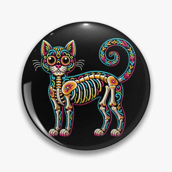 Item preview, Shapeshifting Ghostly Skull Cat designed and sold by zzz888.