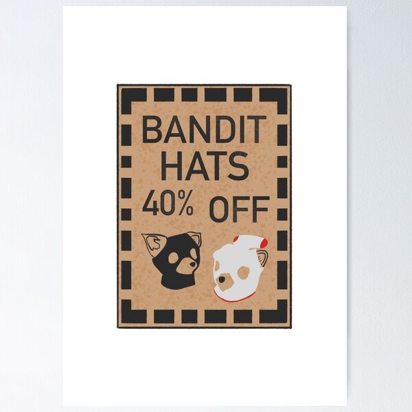 Fantastic Mr. Fox Bandit Hats Poster