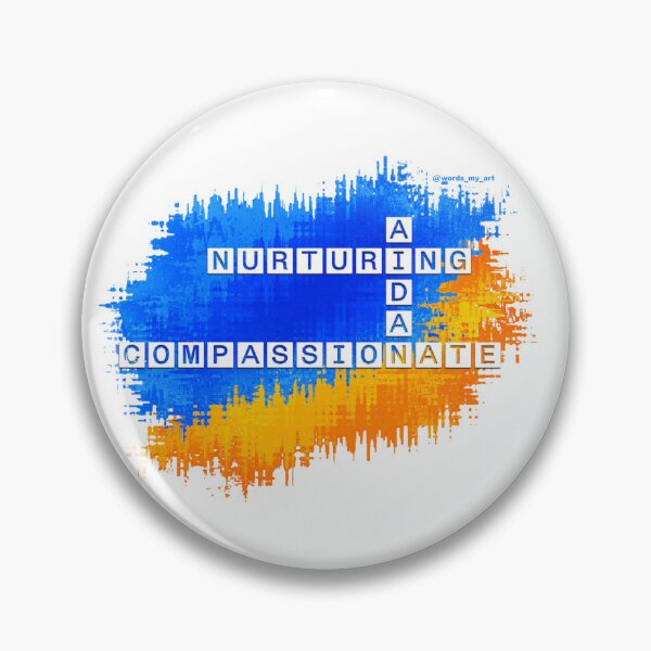 Item preview, Aidan, Nurturing and Compassionate Crossword designed and sold by words-my-art.