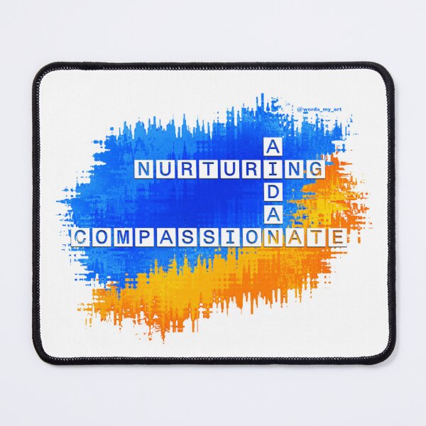 Item preview, Aidan, Nurturing and Compassionate Crossword designed and sold by words-my-art.