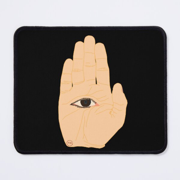 Item preview, hamsa anatomical - black designed and sold by SaharBareket.