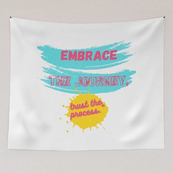 Item preview, Pinky be Embrace the journey, trust the process designed and sold by PinkLepord.