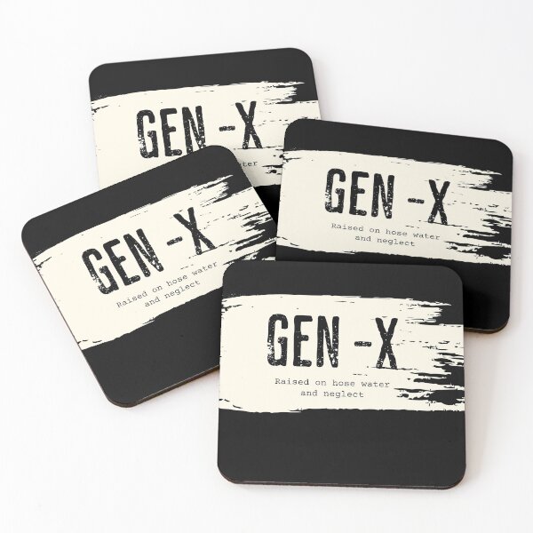 Item preview, GEN X raised on hose water and neglect Humor Generation X T-Shirt designed and sold by MAPDDesigns.
