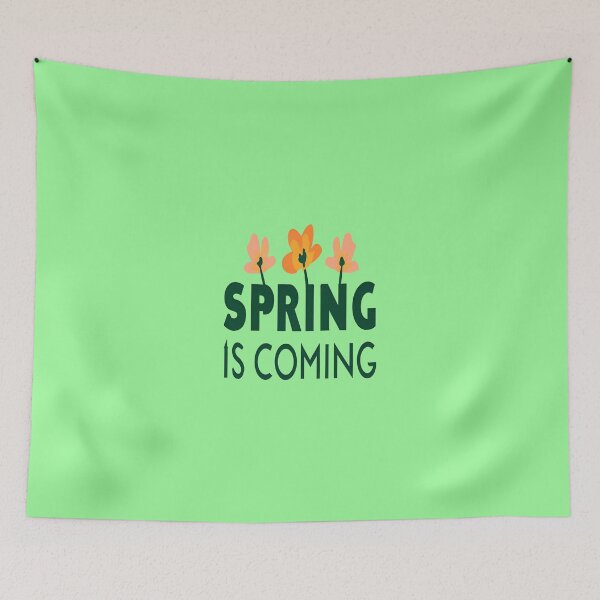 Item preview, Spring is coming, Cool color art designed and sold by artdragongift 15.