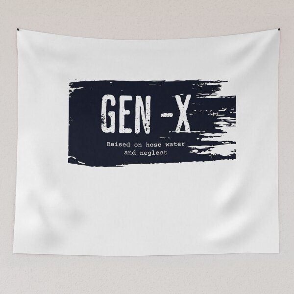 Item preview, GEN X raised on hose water and neglect Humor Generation X T-Shirt designed and sold by MAPDDesigns.
