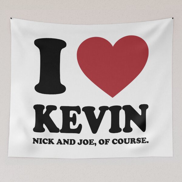 Item preview, I LOVE KEVIN NICK AND JOE, OF COURSE designed and sold by Rejiboustarts.