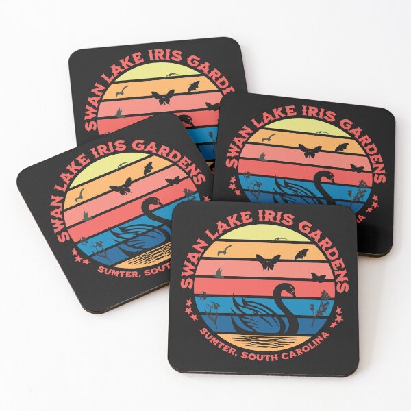 Item preview, Swan Lake Retro Sunset designed and sold by cope64.