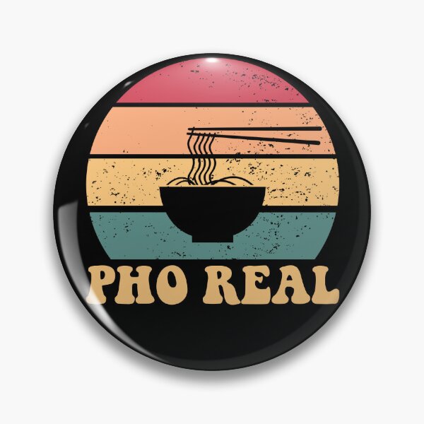 Item preview, Pho Real Retro Sunset For Real Vietnamese Food Love Pho Gear designed and sold by DynamicDesign.
