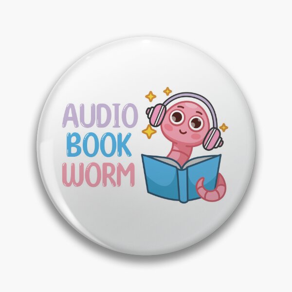 Item preview, audio books sticker designed and sold by Dugeecreation.