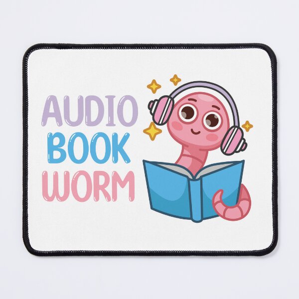 Item preview, audio books sticker designed and sold by Dugeecreation.
