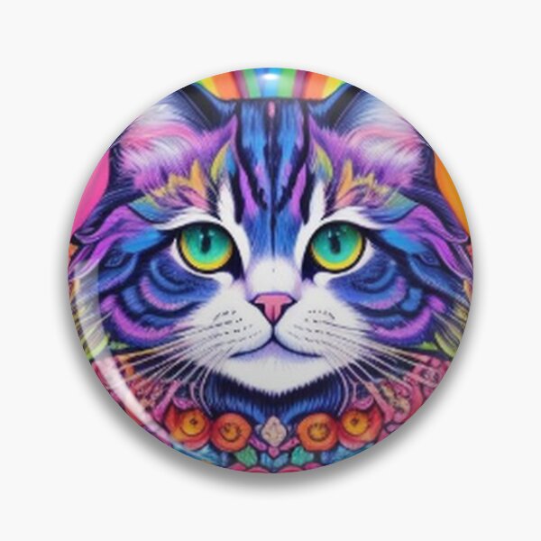 Item preview, Colorful Cute Cat Hearts and Rainbow designed and sold by TheDarkWardrobe.