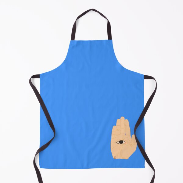 Item preview, hamsa anatomical - blue designed and sold by SaharBareket.