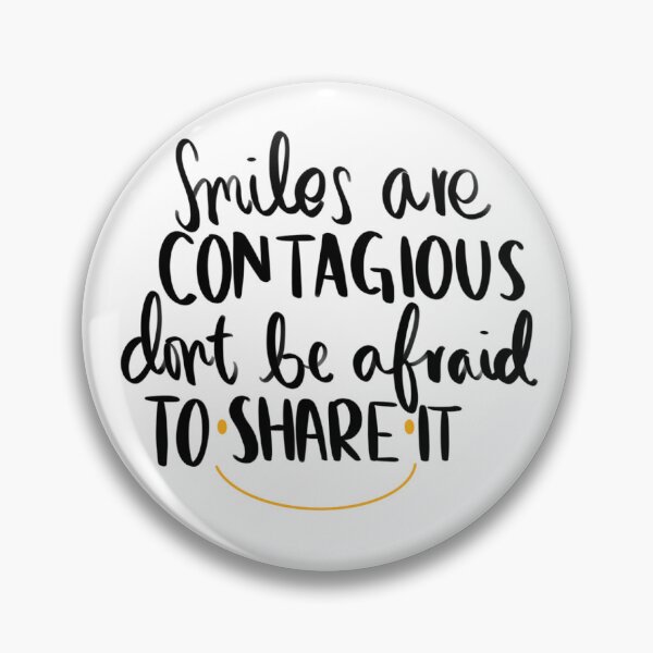 Item preview, Smiles Are Contagious Don't Be Afraid To Share It designed and sold by xoxobout.