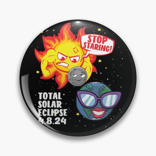 Artikelvorschau, Total Solar Eclipse Stop Staring 4.08.24 Funny Kids Eclipse Gear entworfen und verkauft von DynamicDesign.