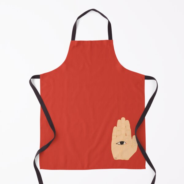 Item preview, hamsa anatomical - red designed and sold by SaharBareket.