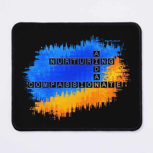 Item preview, Aidan, Nurturing and Compassionate Crossword designed and sold by words-my-art.