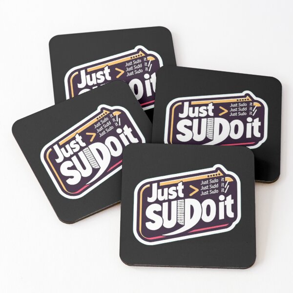 Item preview, Just Sudo It designed and sold by curlystamp.