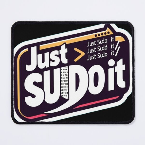 Item preview, Just Sudo It designed and sold by curlystamp.