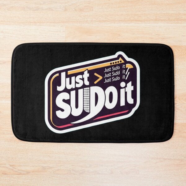 Item preview, Just Sudo It designed and sold by curlystamp.