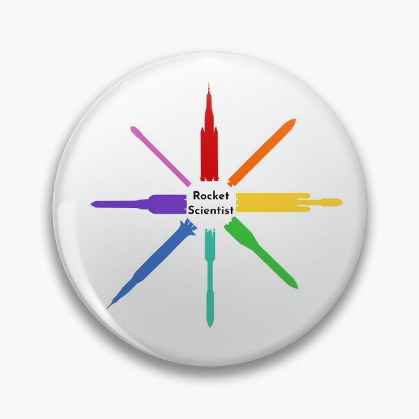 Item preview, Rocket Scientist Rainbow designed and sold by queerspacestuff.