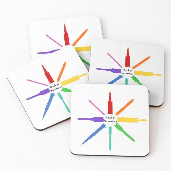 Item preview, Rocket Scientist Rainbow designed and sold by queerspacestuff.
