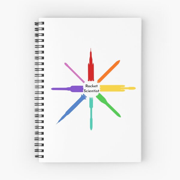 Item preview, Rocket Scientist Rainbow designed and sold by queerspacestuff.