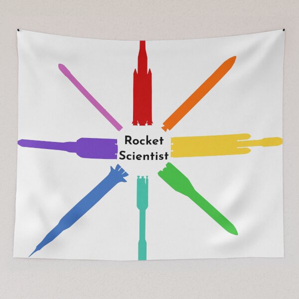 Item preview, Rocket Scientist Rainbow designed and sold by queerspacestuff.