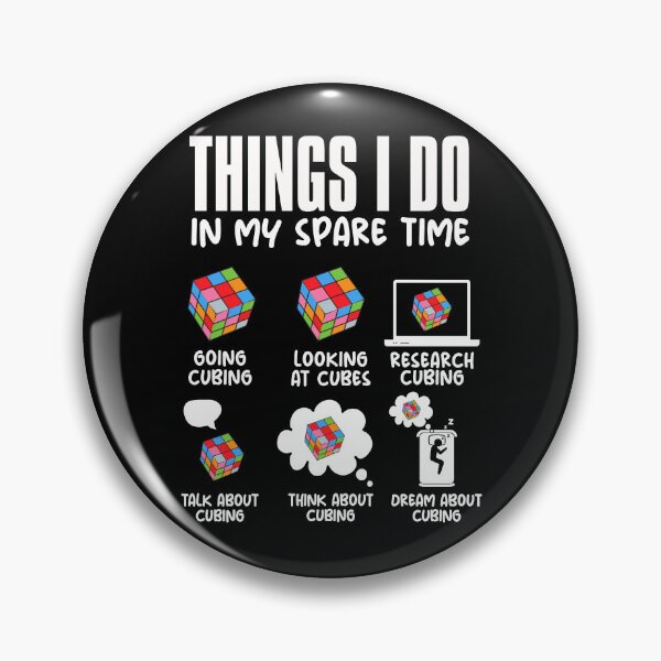 Item preview, Things I Do In My Spare Time Speed Cube Cubing Cuber Gear designed and sold by DynamicDesign.