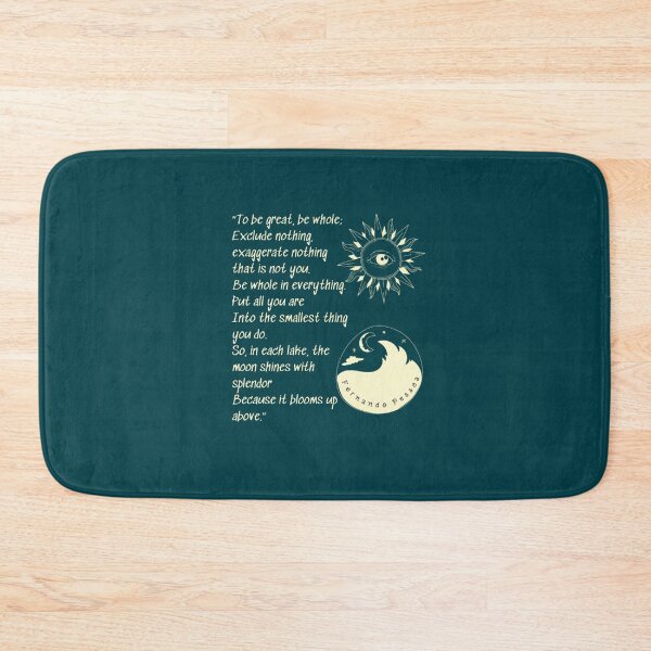 Item preview, Fernando Pessoa quoteTo be great, be whole designed and sold by JewelsRareShop.