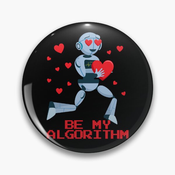 Item preview, Be My Algorithm Robot Valentine Engineer Robotics Gear designed and sold by DynamicDesign.
