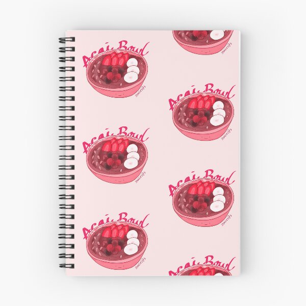Item preview, PINK Acai Bowl with wordings designed and sold by Snacks-At-3.