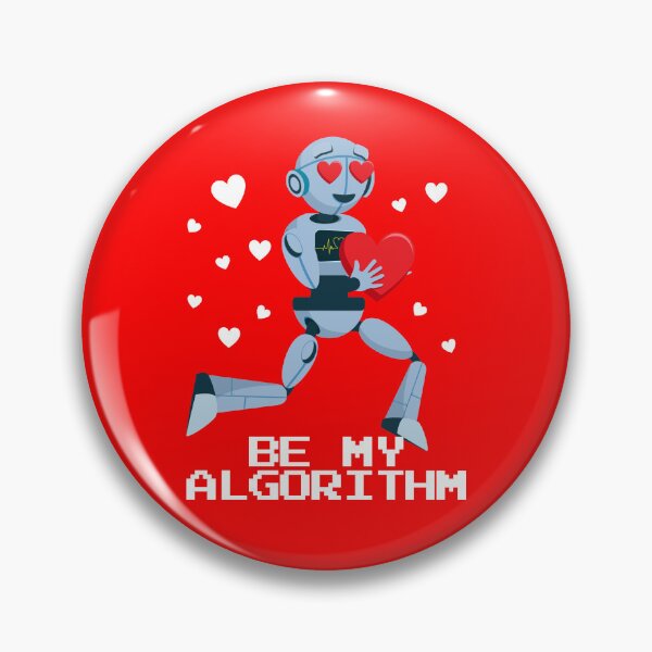 Item preview, Be My Algorithm Robot Valentine Engineer Robotics Gear designed and sold by DynamicDesign.