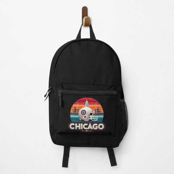 Item preview, Chicago Felt Football Helmet Illustration designed and sold by GALUMARKET.