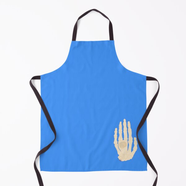 Item preview, hamsa skeleton - blue designed and sold by SaharBareket.