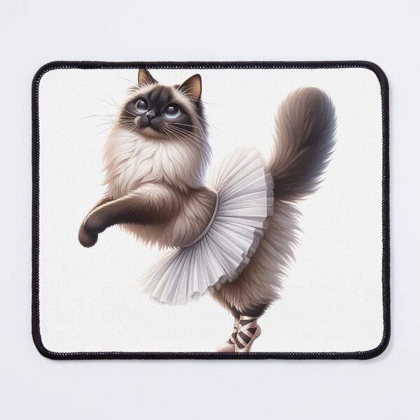 Item preview, Balinese Cat Ballet Dancer - Funny Cat designed and sold by vogocom.