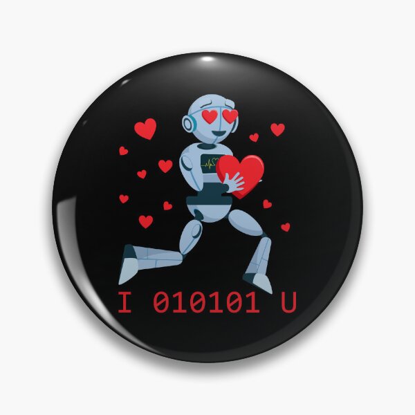 Artikelvorschau, I Love You Binary 01010 Robot Valentine Engineer Robotics Gear entworfen und verkauft von DynamicDesign.