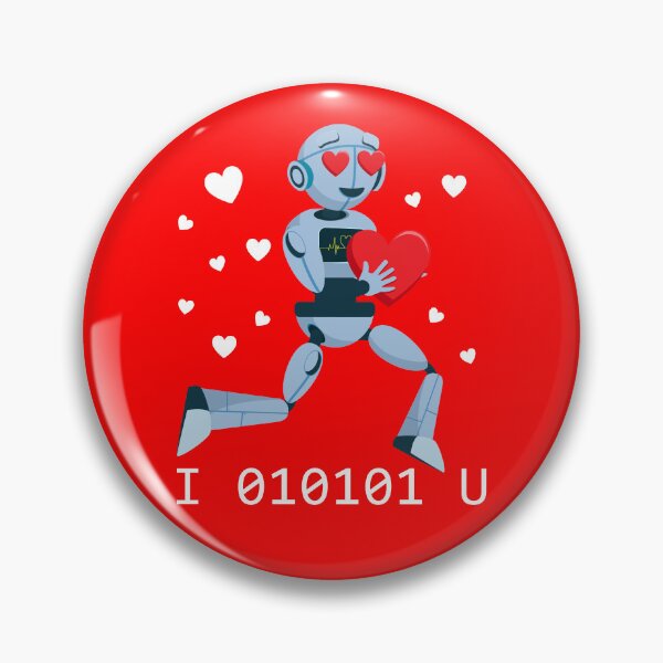Artikelvorschau, I Love You Binary 01010 Robot Valentine Engineer Robotics Gear entworfen und verkauft von DynamicDesign.